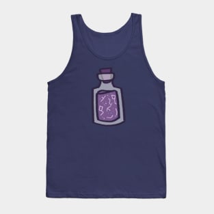 galaxy in a bottle Tank Top